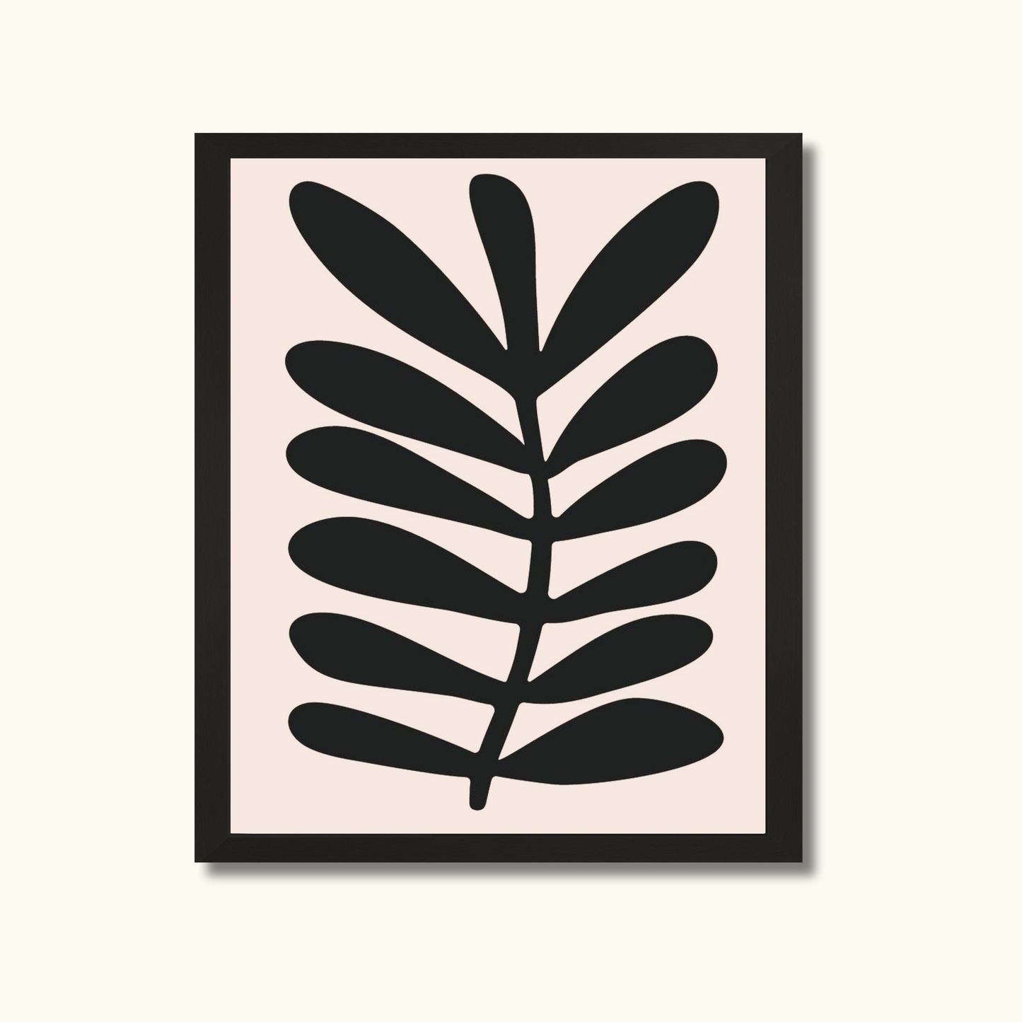 Monochrome leaf