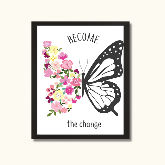 Butterfly of change