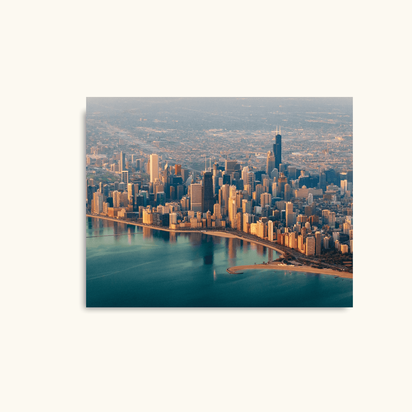 City glow – Chicago skyline