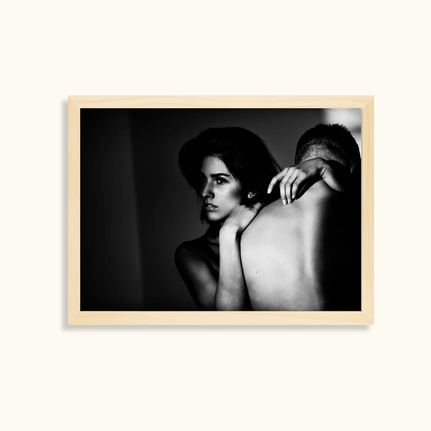 Embrace in shadow