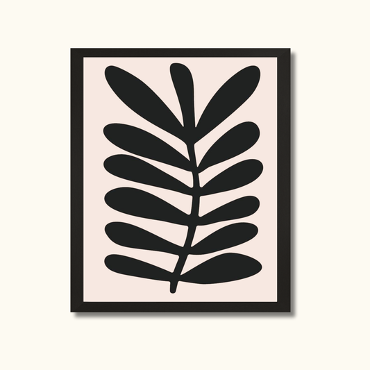 Monochrome leaf