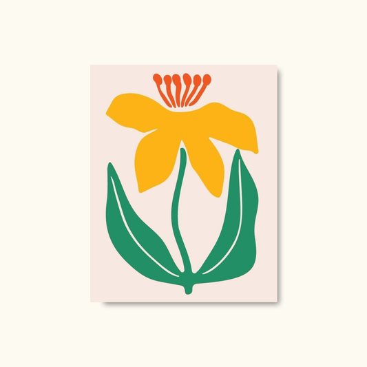 Golden petal