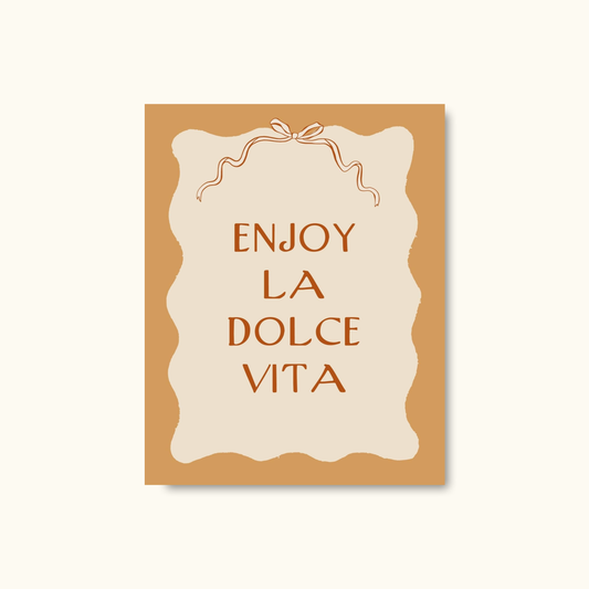 La dolce vibe
